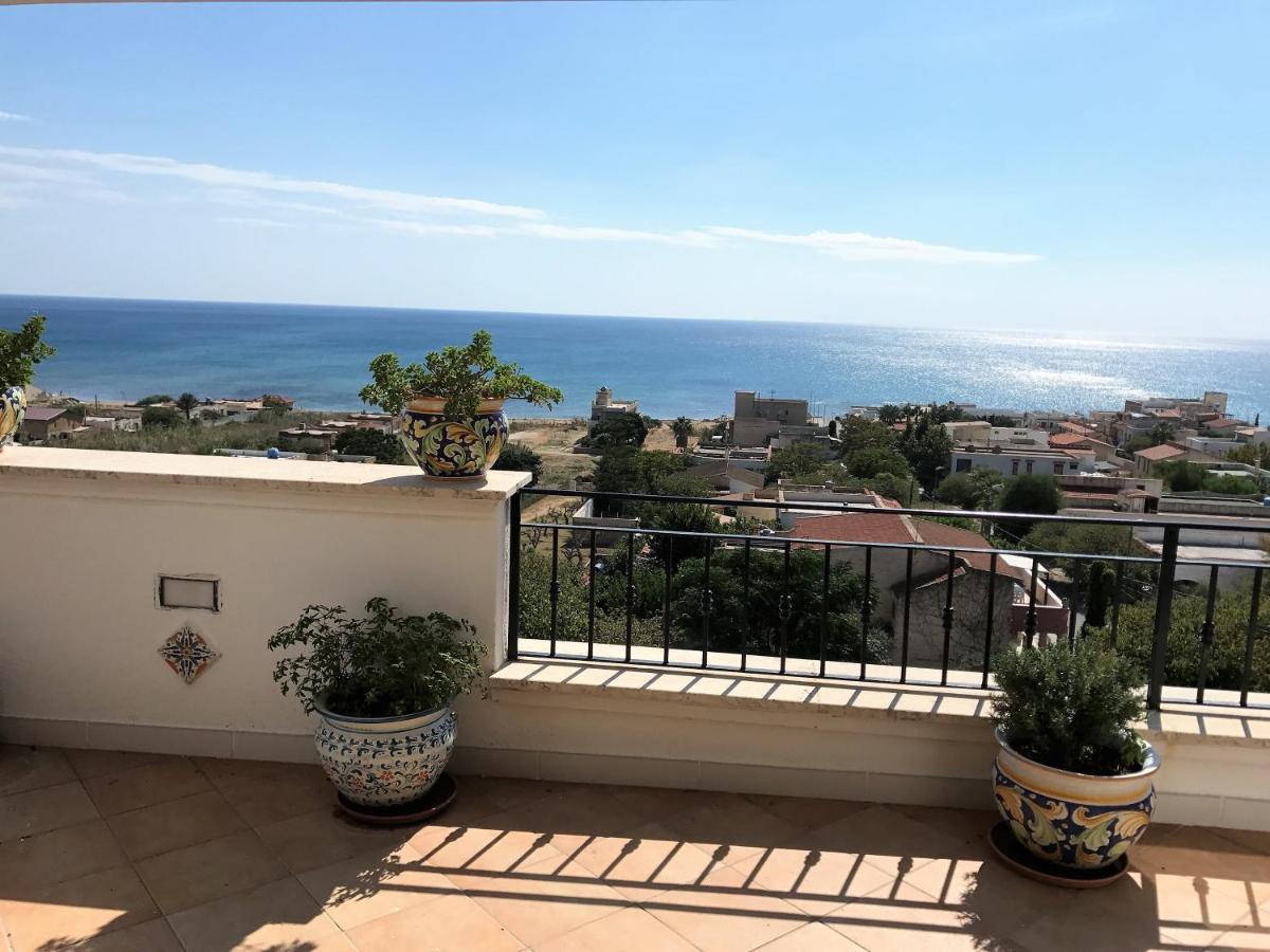 Villa Ceni - Appartamenti Con Camere, Cucina, Wc E Terrazza Sul Mare In Villa Con Piscina, Giardino E Parcheggio Marinella di Selinunte Exterior foto