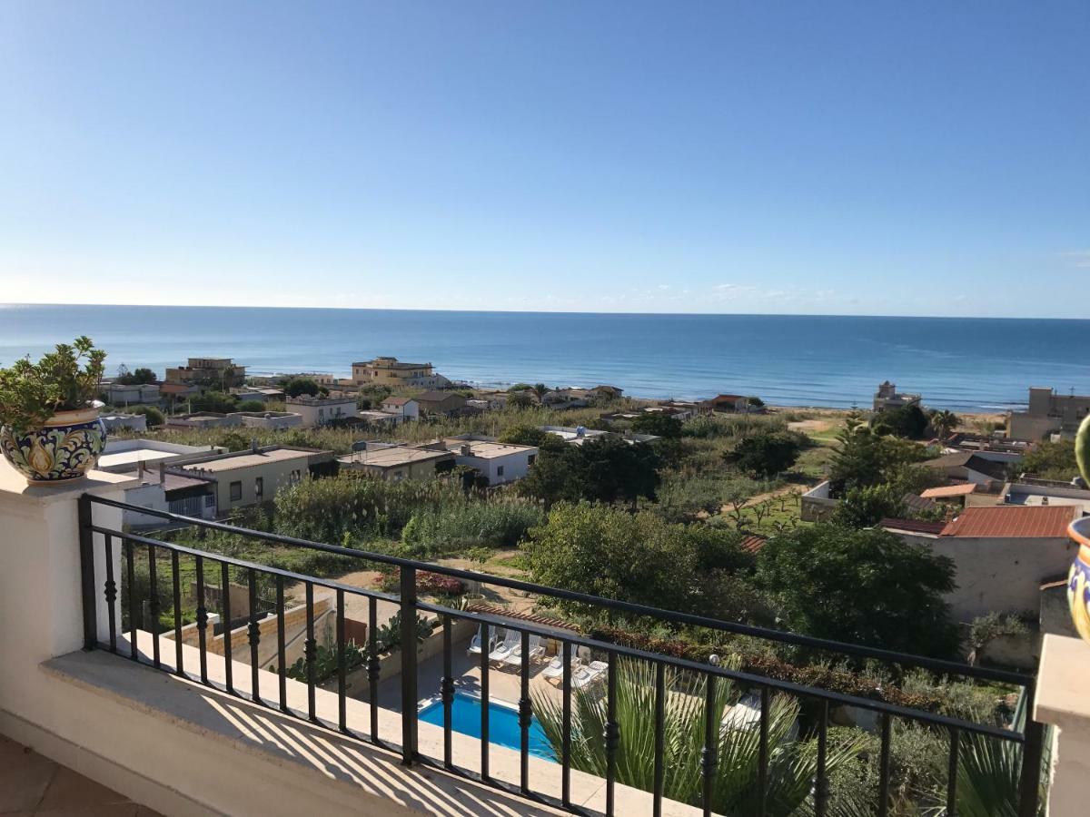 Villa Ceni - Appartamenti Con Camere, Cucina, Wc E Terrazza Sul Mare In Villa Con Piscina, Giardino E Parcheggio Marinella di Selinunte Exterior foto